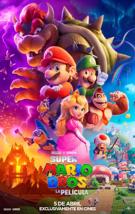 Portada de Super Mario Bros: La película